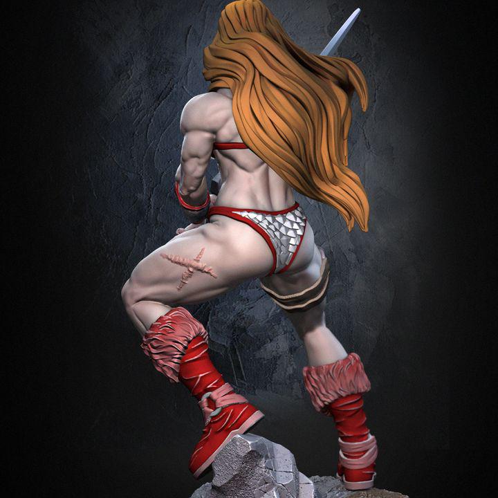 Tyris Flare Miniature – Female Warrior, Dragun Studios