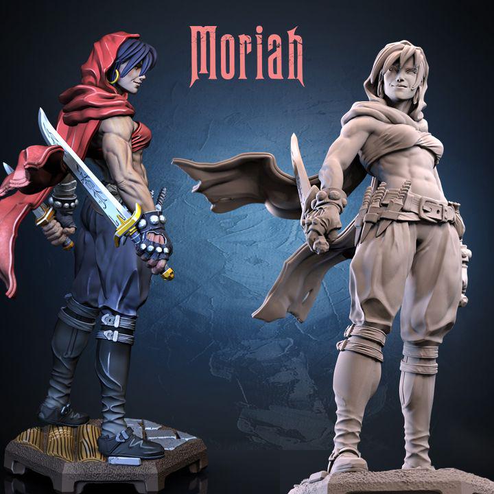 Moriah the Thief - 32mm - 75mm Scale - Fantasy Miniature - Tabletop RPGs - D&D - Pathfinder