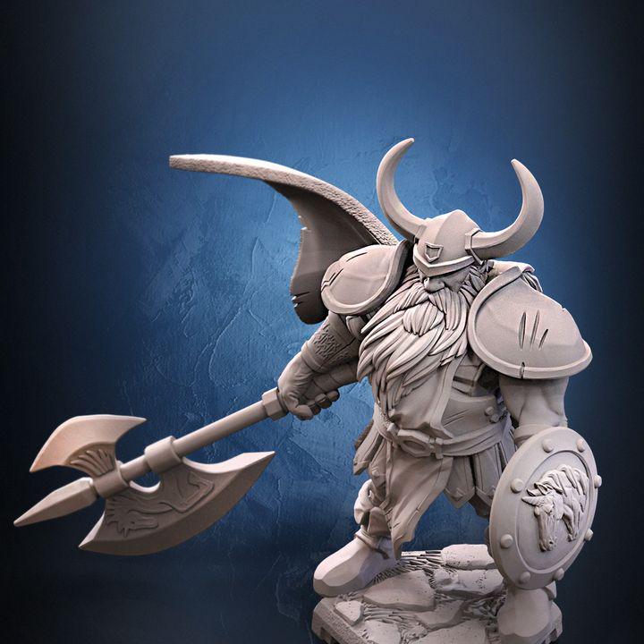 Dims the Dwarf – Viking Warrior Miniature