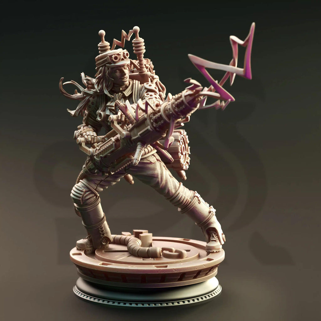 Steampunk artificer miniature, photo 2