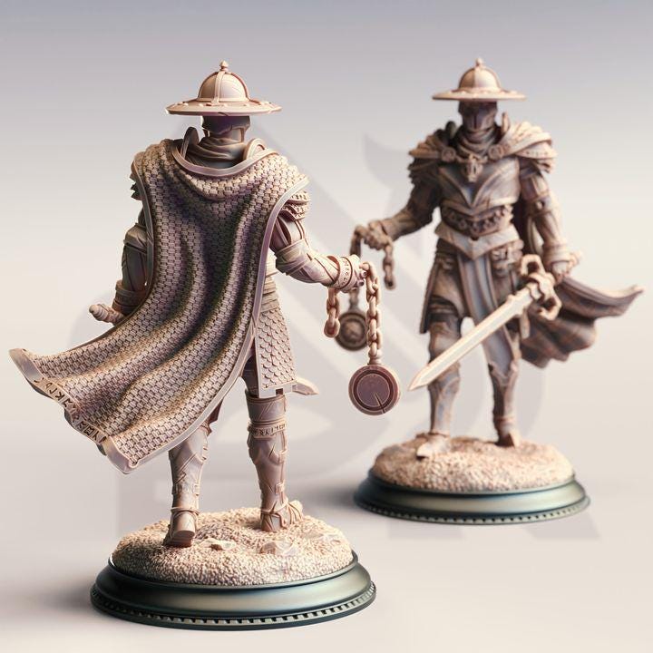 Inquisition Knights Miniature Trio – DM Stash