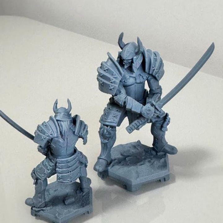 Ghost Samurai Muramasa Miniature (50mm/75mm)