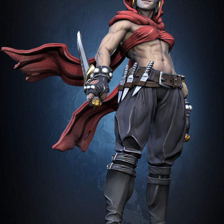 Moriah the Thief - 32mm - 75mm Scale - Fantasy Miniature - Tabletop RPGs - D&D - Pathfinder