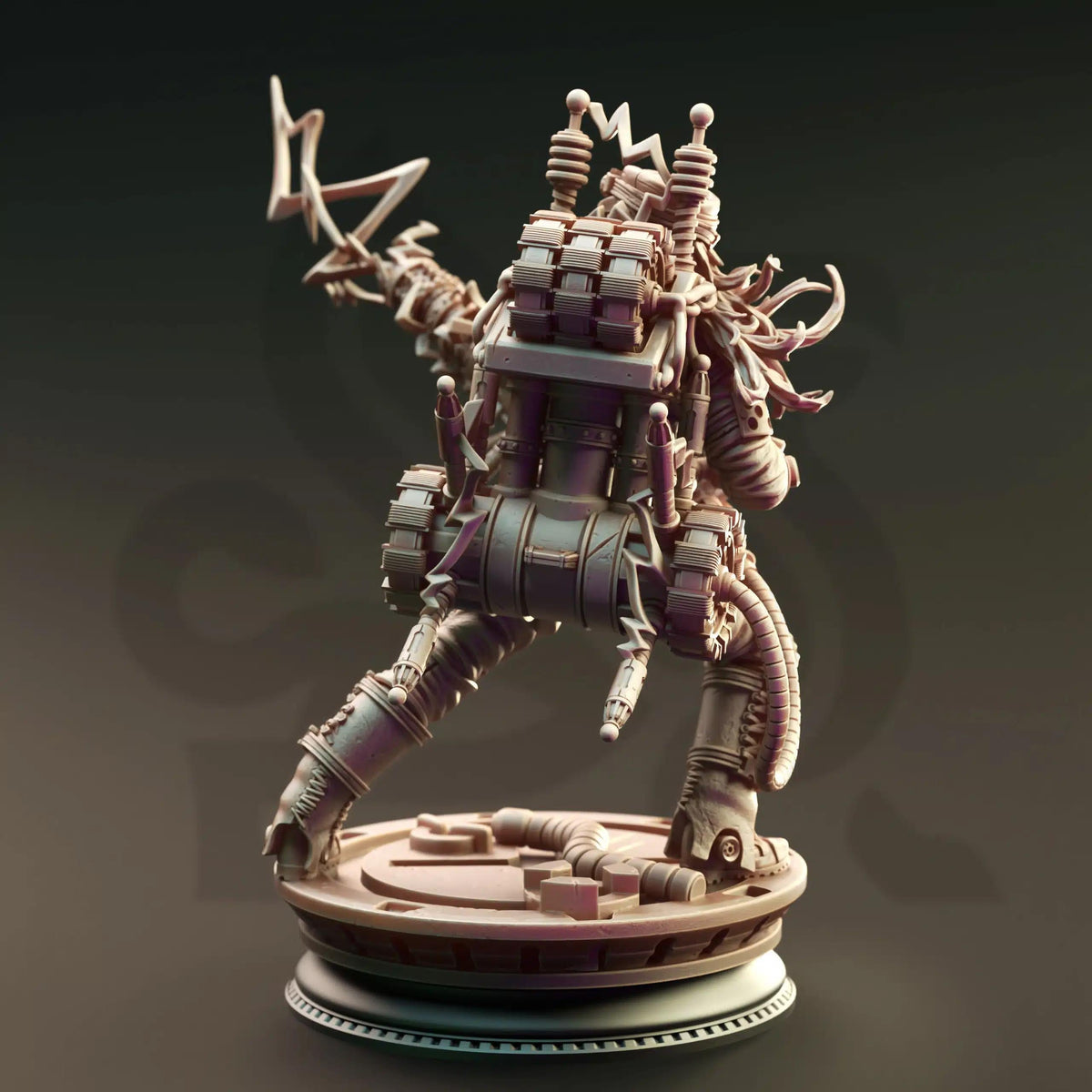 Steampunk Artificer Miniature – D&D Fantasy RPG