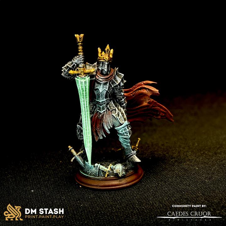 Ser Elias the Forgotten – Void Knight Miniature