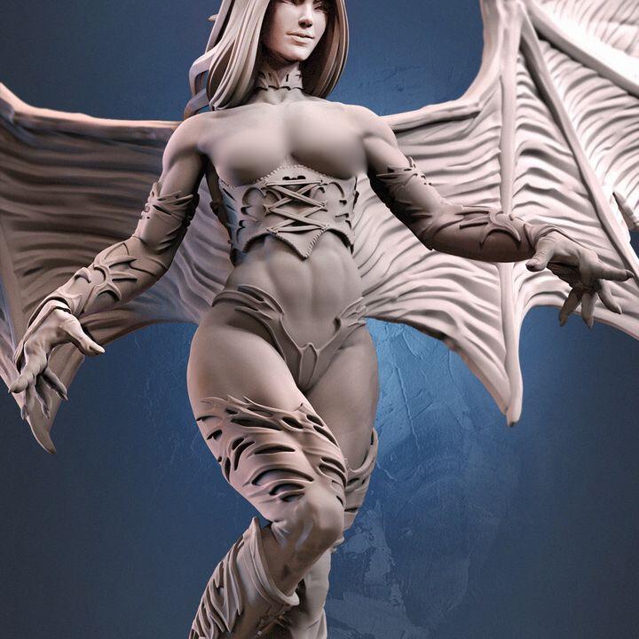 Succubus Miniature – Dragun Studios, Dark Fantasy RPG