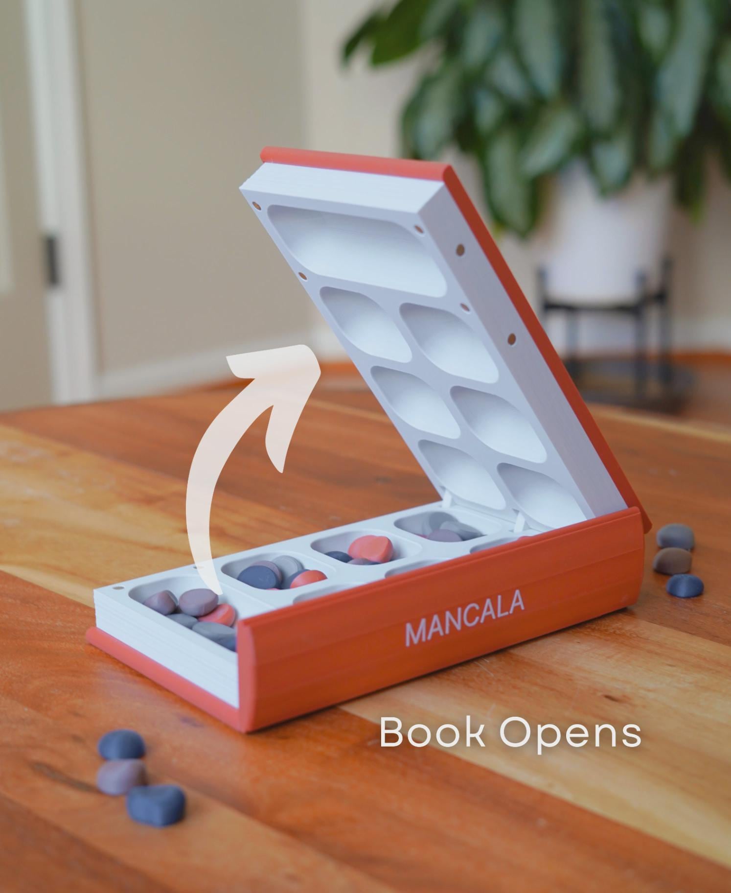 PlayBook'd Mancala – Book-Style Folding Board Game