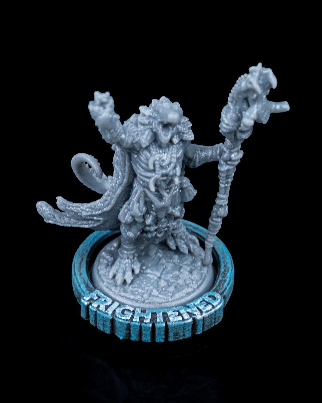 RPG Condition Rings for DND 5e Miniatures, Status Effect Markers for Tabletop Gaming, 3D Printed Dungeon Master Combat Trackers