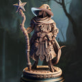 Ozmandi Starborn silver dragonborn sorcerer miniature, by GLC3DPrints