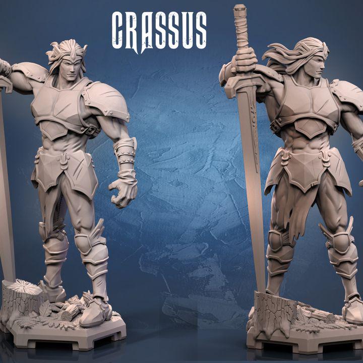 Crassus the Swordsman – Dragun Studios Miniature