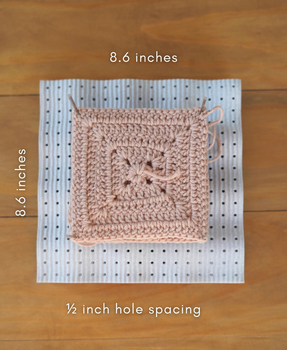 Ripple Blocking Board for Granny Squares – Yarn Craft Tool