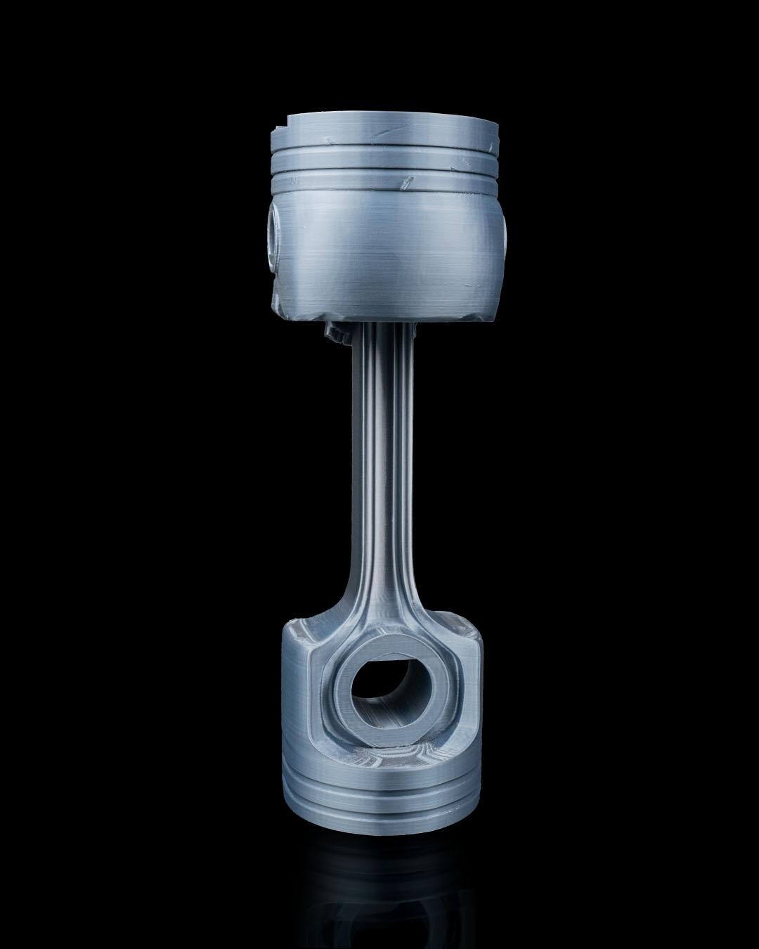 Piston Reaper Headphone Holder – Skull & Piston Headset Stand – 3D Printed PLA – Gamer Desk Accessory