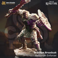 Brandyn Broadoak Baldurian enforcer miniature, by GLC3DPrints