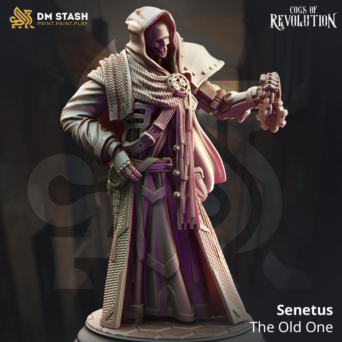 Senetus the Old One miniature, DM Stash, by GLC3DPrints