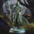 Synoria the Feywalker elf druid resin miniature, DM Stash model, by GLC3DPrints