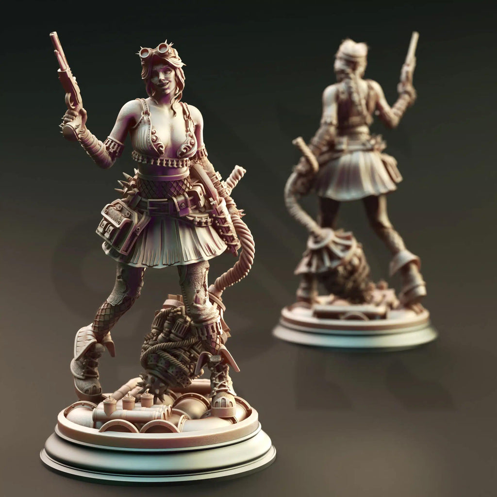 Eryial of Arvere explosives expert miniature, DM Stash, by GLC3DPrints