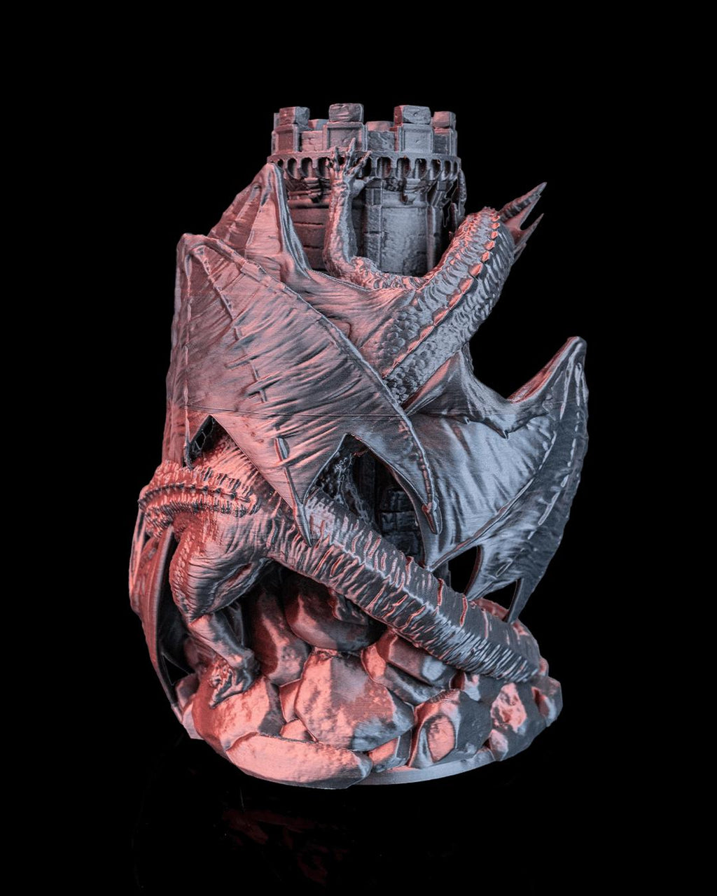 Twin Fate Dragon Dice Tower – Tabletop RPG Dice Roller