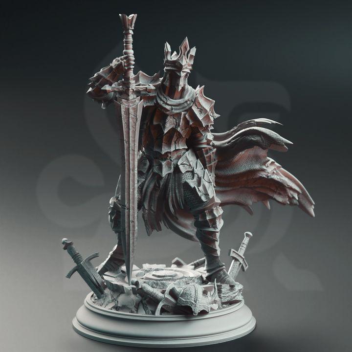 Ser Elias the Forgotten – Void Knight Miniature