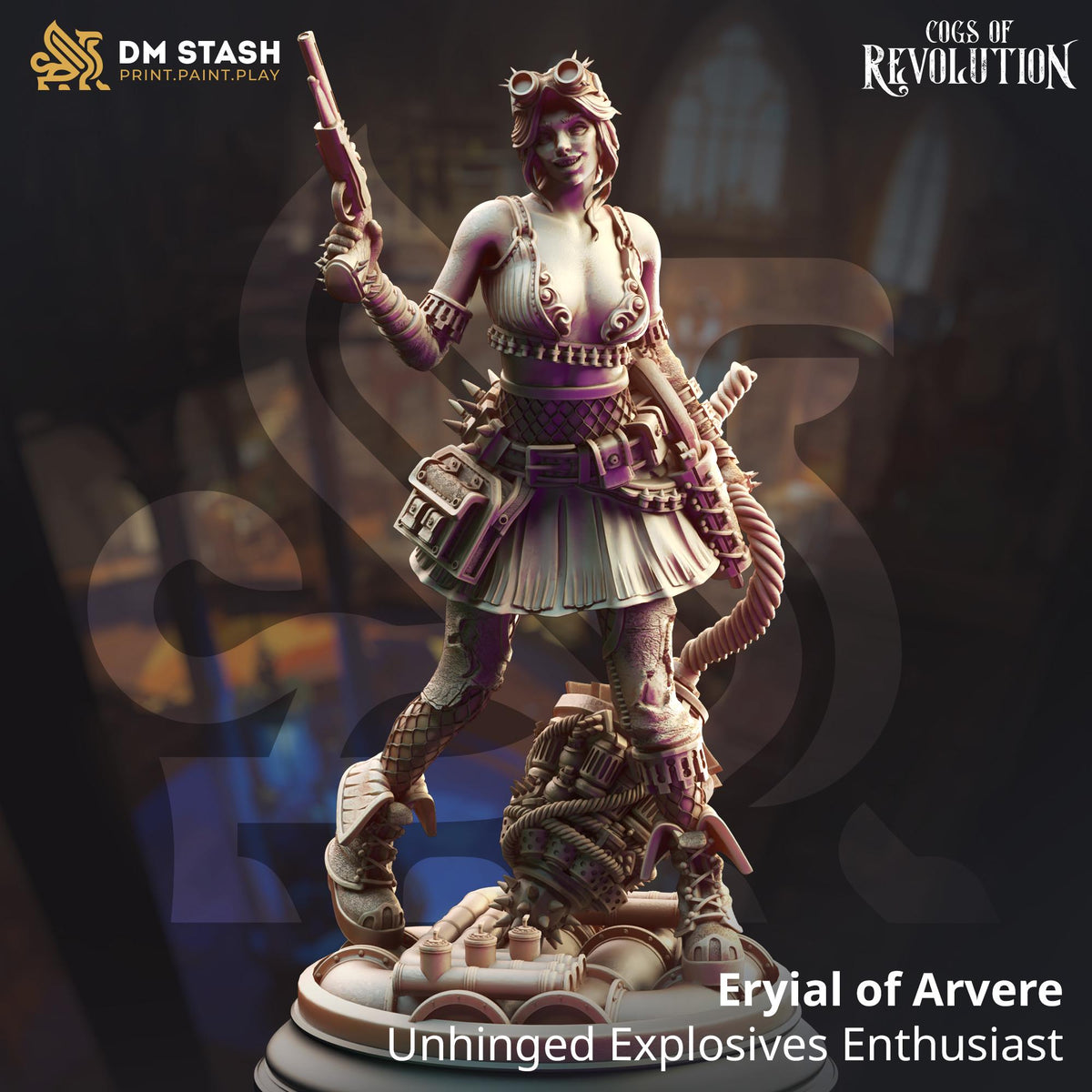 Eryial of Arvere Miniature – Explosives Expert, DM Stash