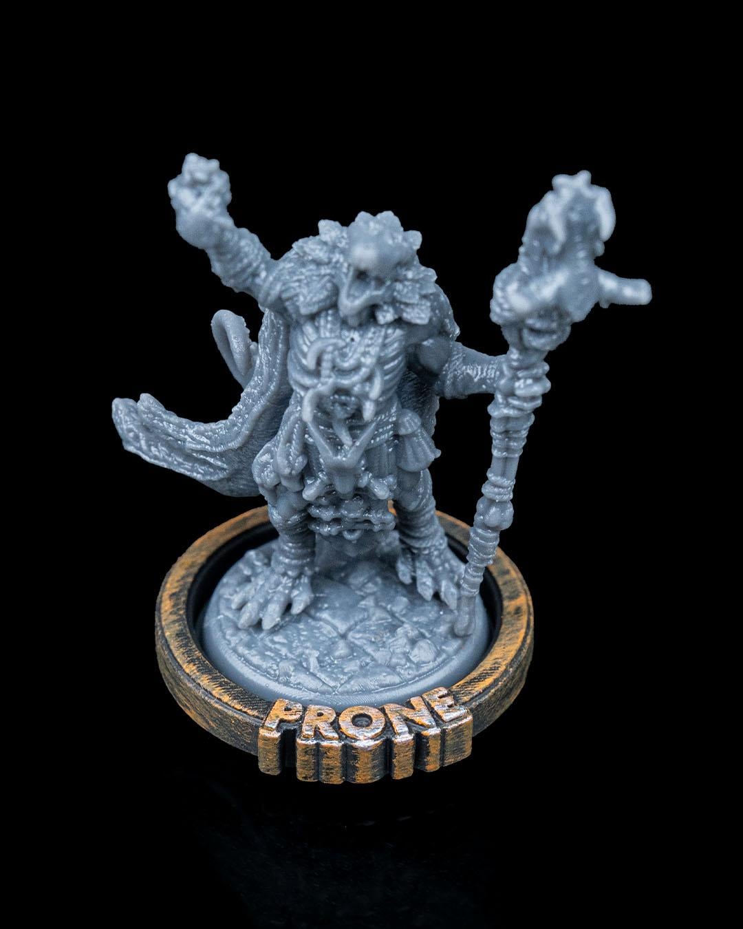 RPG Condition Rings for DND 5e Miniatures, Status Effect Markers for Tabletop Gaming, 3D Printed Dungeon Master Combat Trackers