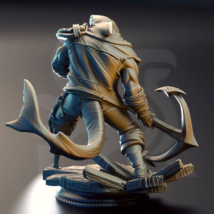 Sharkman Pirate Enforcer - Baz Smiley Armstrong