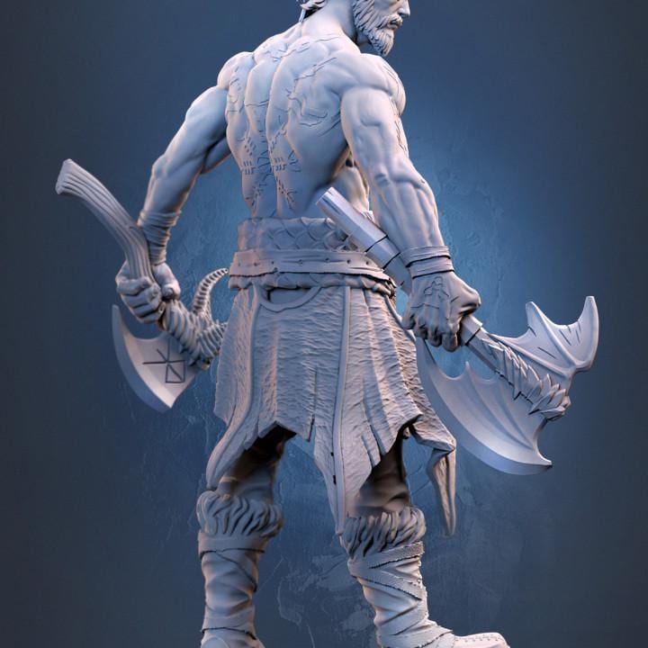 Ulfr the Norseman Berserker Miniature – Dragun Studios