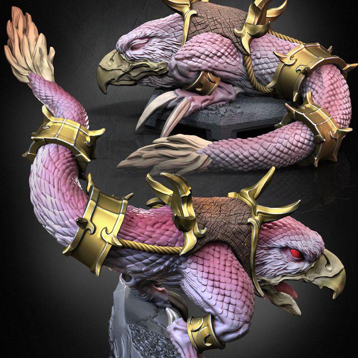 Chicken Leg Boss Miniature – Fantasy Creature, D&D Pathfinder RPG
