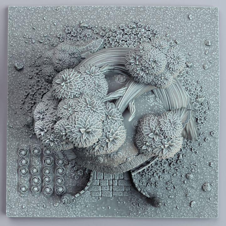 Fungi Cottage Terrain – 3-Level Fantasy Building