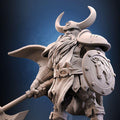 Dims the Dwarf viking warrior miniature, by GLC3DPrints