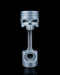 Piston Reaper Headphone Holder – Skull & Piston Headset Stand – 3D Printed PLA – Gamer Desk Accessory