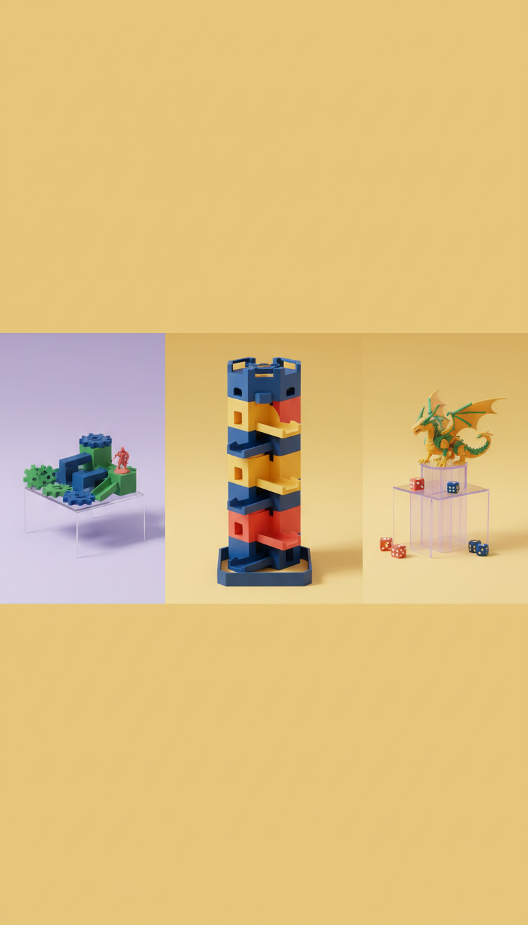 Customizable Dice Tower