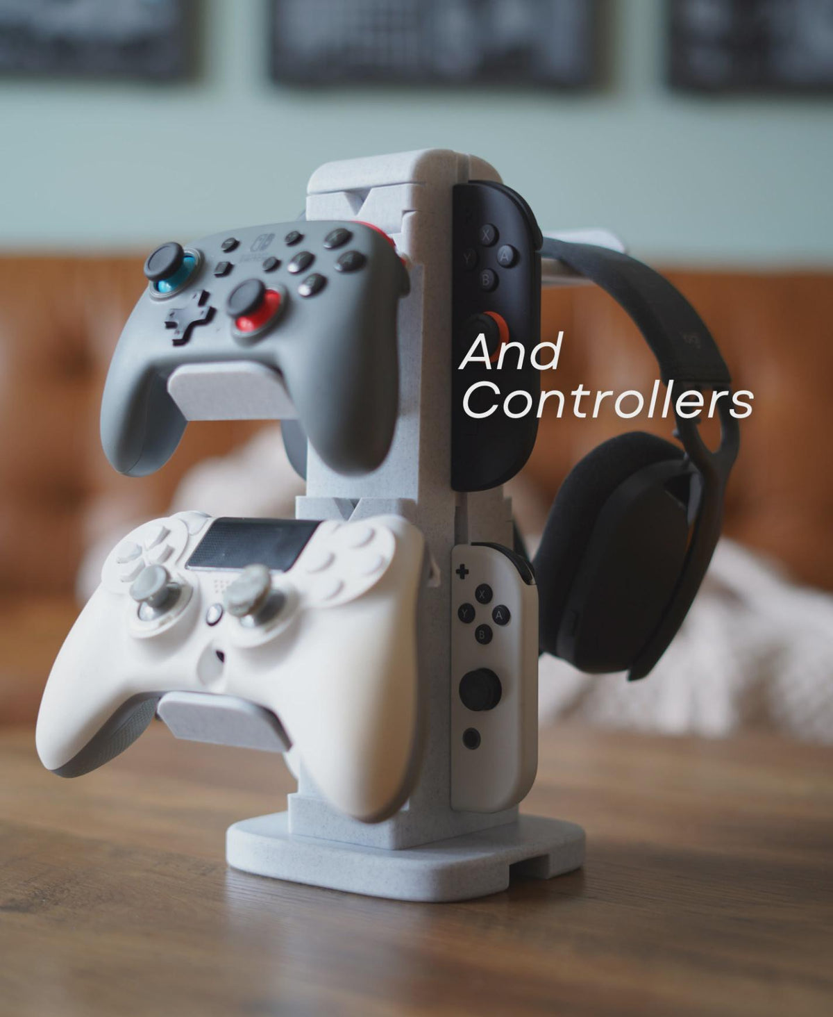 Gaming Tower Gen 2 – Controller & Headset Organizer