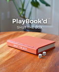PlayBook'd Shut the Box Dice Game – Book Style Travel Board Game