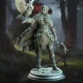 Jesmira the Jaded elf ranger miniature, DM Stash, by GLC3DPrints