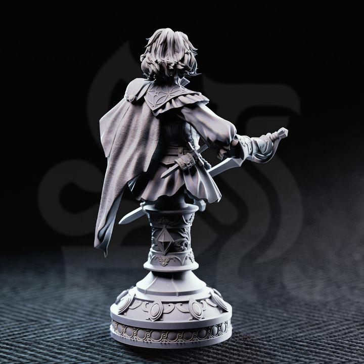 Victoria Asquith vampire duelist bust, 120mm, photo 2