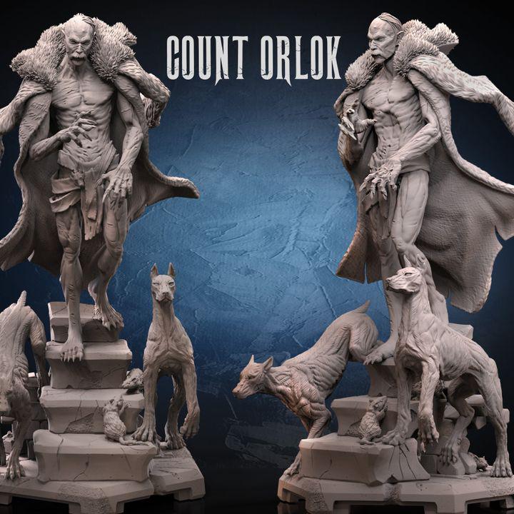 Count Orlok Miniature – Gothic Vampire Lord, Tabletop RPG Resin Figure