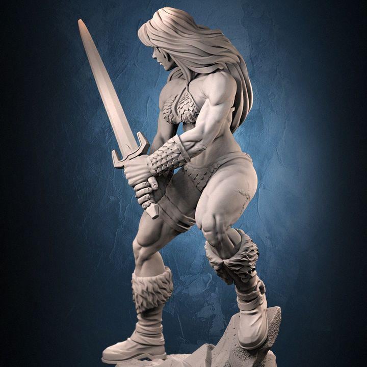 Tyris Flare Miniature – Female Warrior, Dragun Studios
