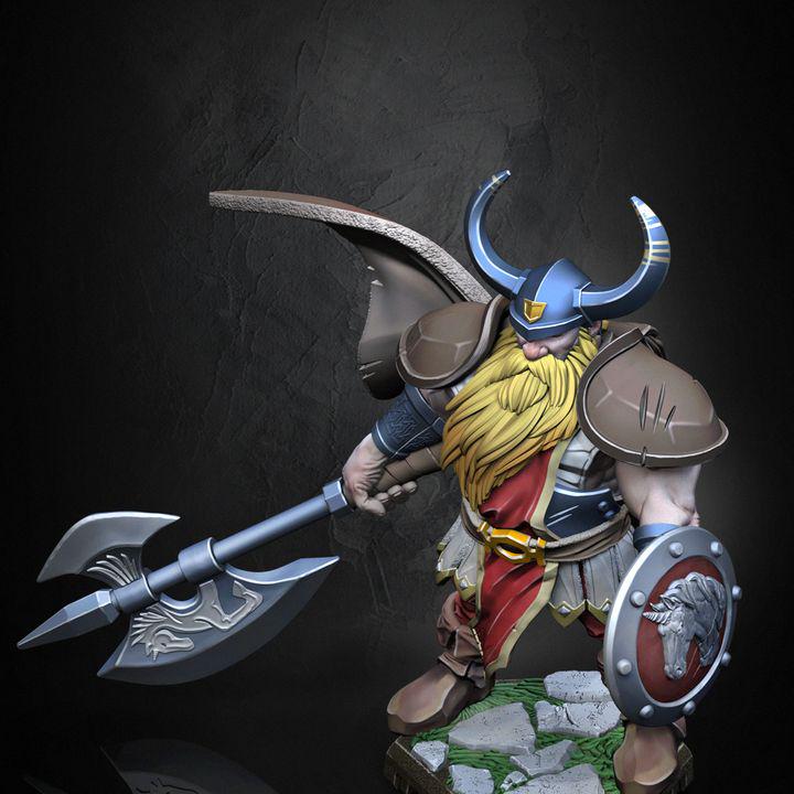 Dims the Dwarf – Viking Warrior Miniature