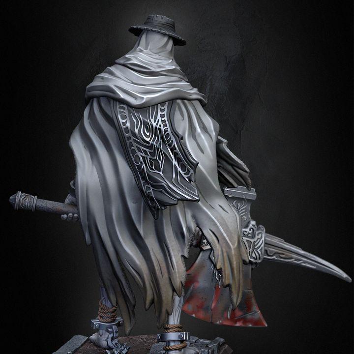 Giant Keeper Undead Miniature: Axe-Wielding Sentinel, Dragun Studios (53mm/102mm)