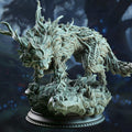 Fey Direwolf miniature for D&D tabletop RPG, by GLC3DPrints