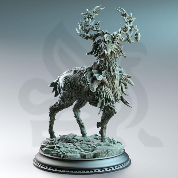 Gwynevel Noble Forest Spirit Miniature (32mm/75mm)