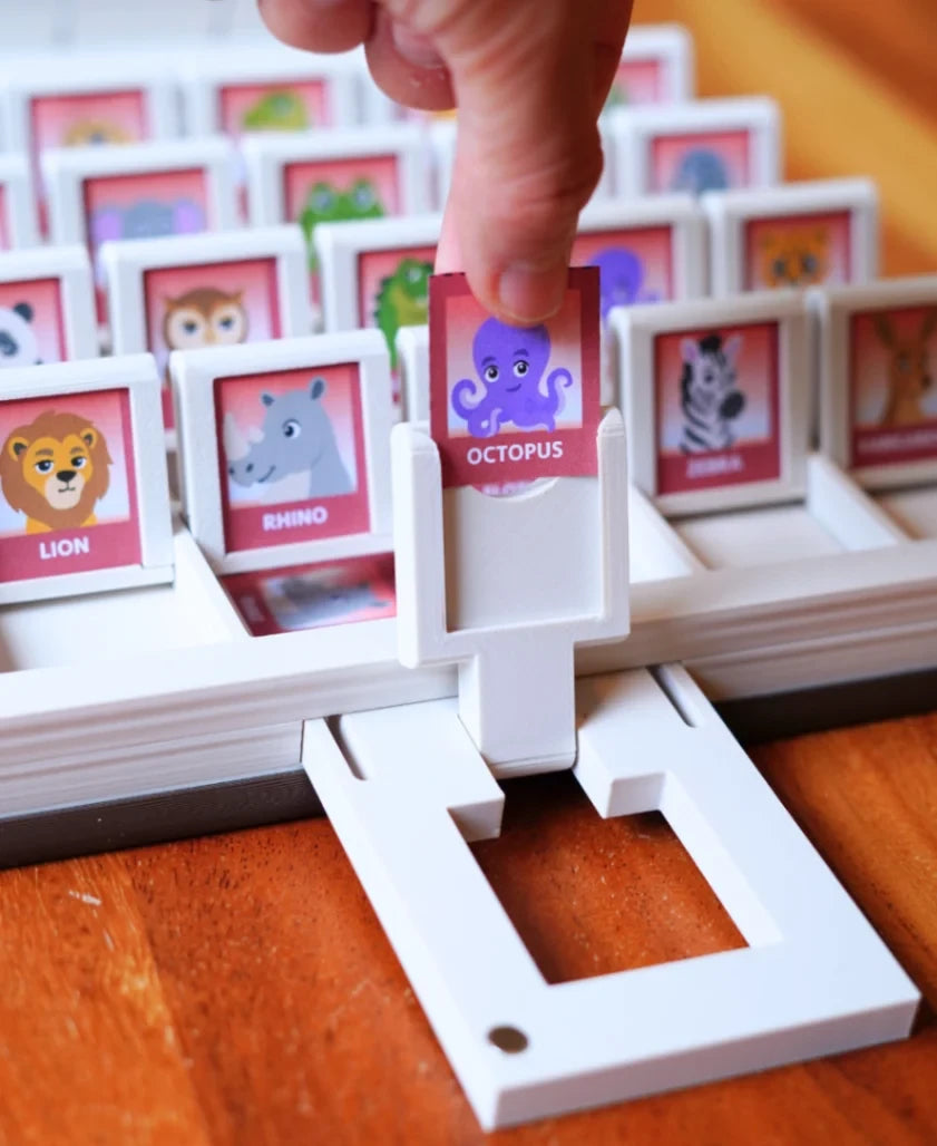 Zoo Are You? – Hidden Book Deduction Game (3D Printed)