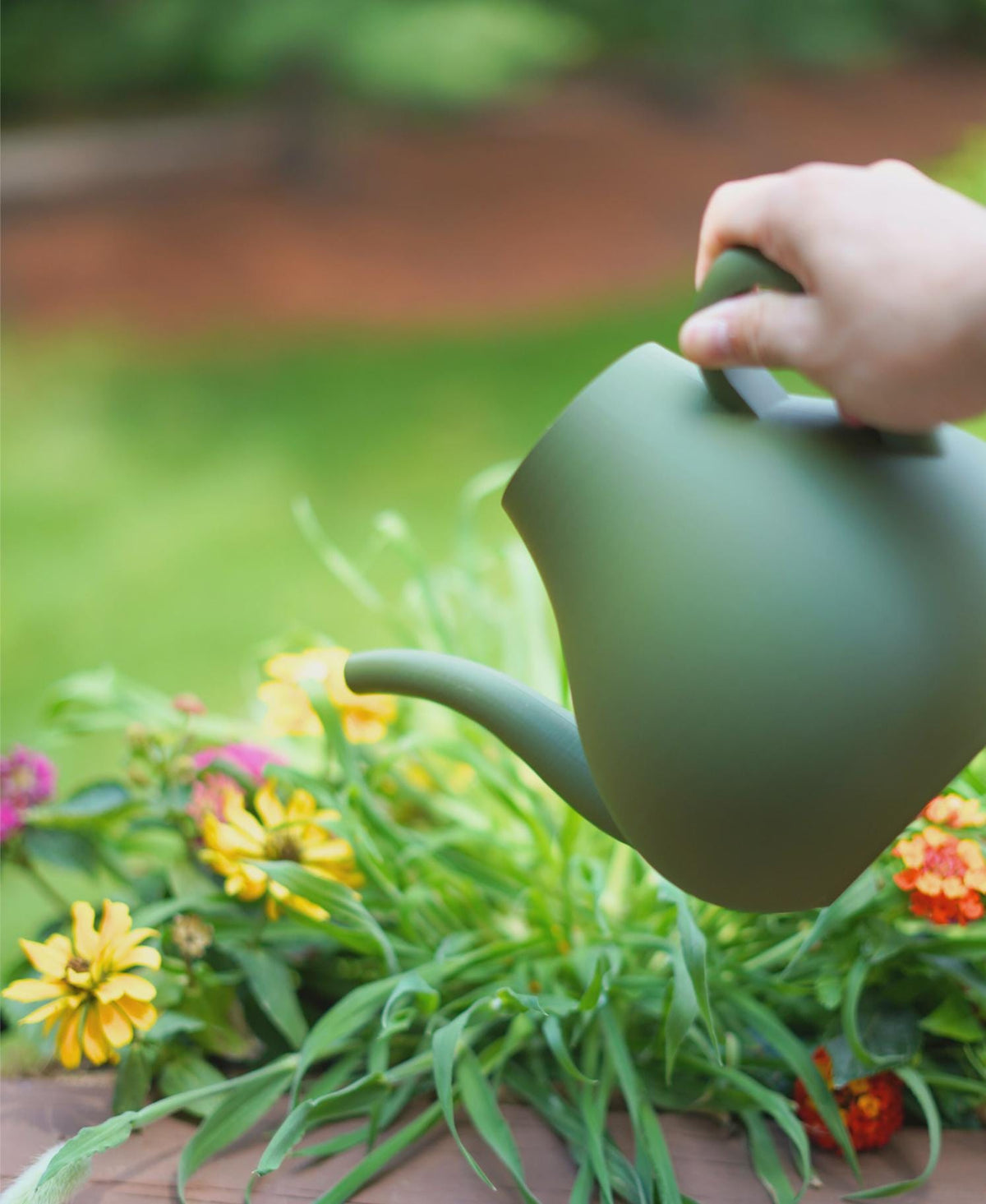 Modern PLA plastic watering can, photo 2