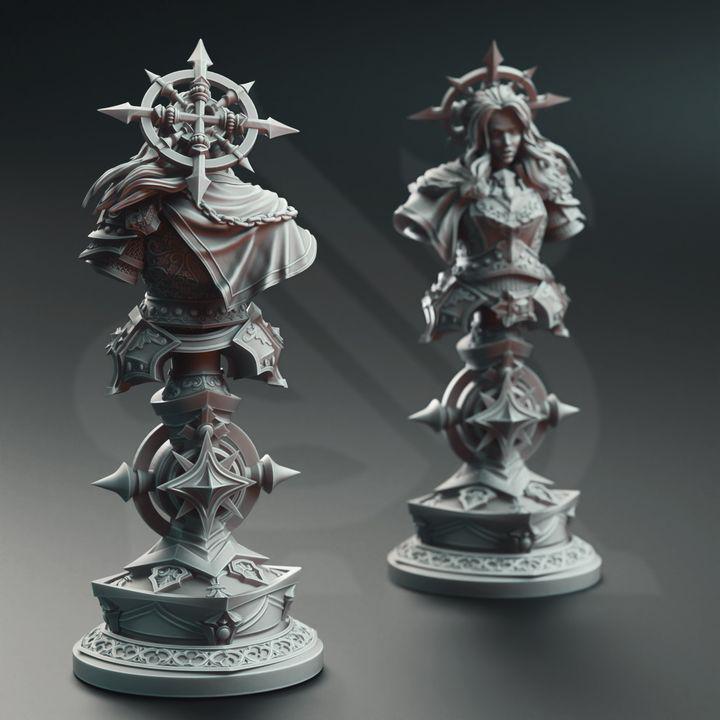 Johanna Saffron Bust – Paladin of Vengeance (120mm)