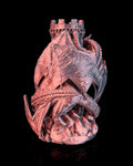 Twin Fate dragon dice tower for tabletop RPG, by GLC3DPrints