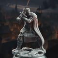Field Marshal Kurt Williams miniature, 32mm and 75mm resin RPG figure, by GLC3DPrints