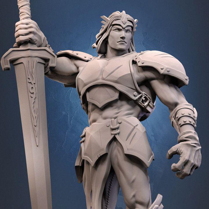 Crassus the Swordsman miniature by Dragun Studios, printed by GLC3DPrints