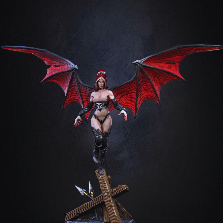 Succubus Miniature – Dragun Studios, Dark Fantasy RPG