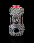 Dragon Fortress Dice Tower and Can Holder | Fantasy RPG Desk Organizer | D&D Gaming Accessories for Tabletop Players | Unique Gift for Gamer