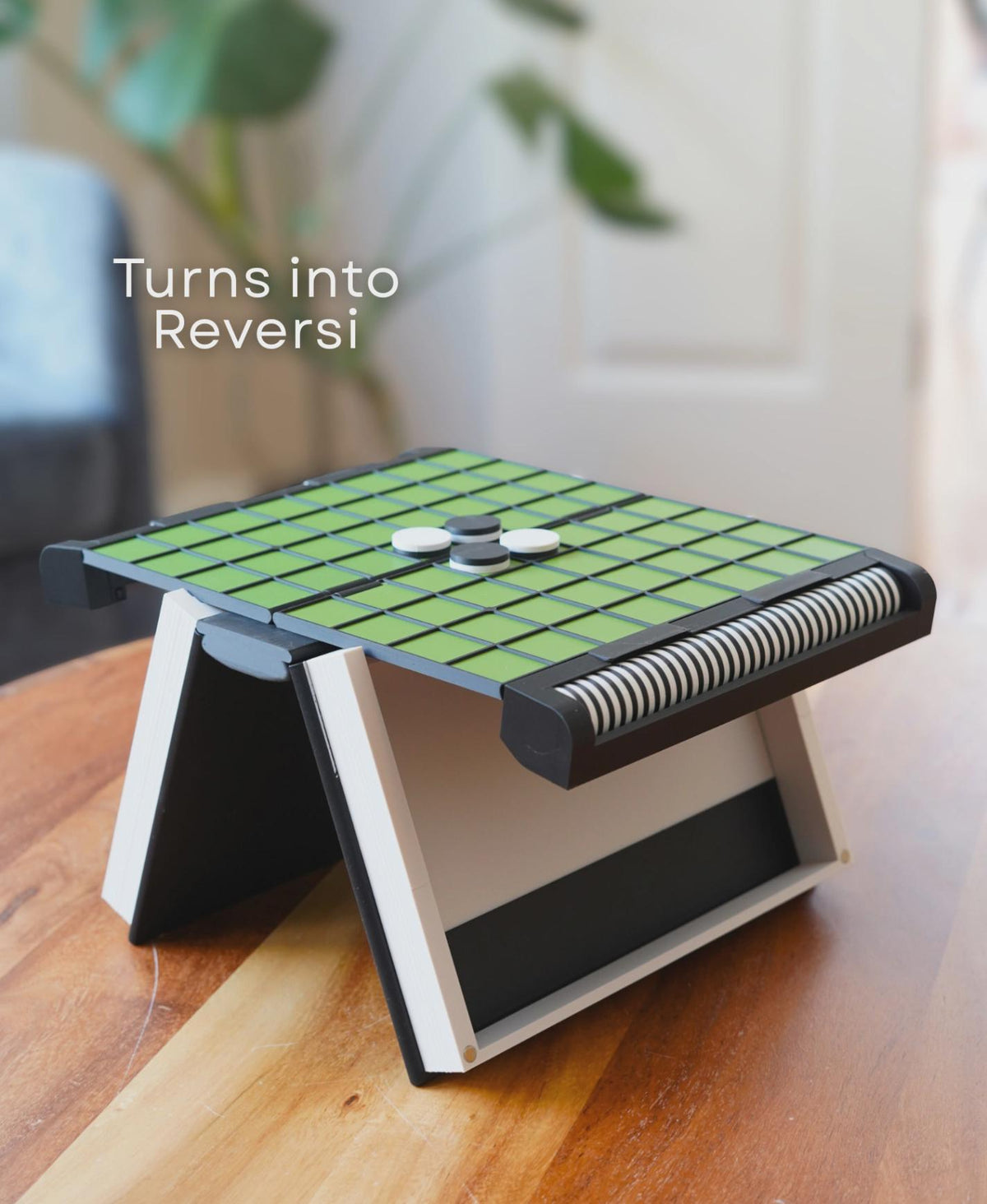 Reversi Book Board Game – Magnetic Strategy, Shelf-Friendly